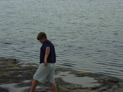 Granma and Granpa 2003 At the River 018